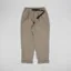 Gramicci Back Satin Tuck Tapered Pants Desert