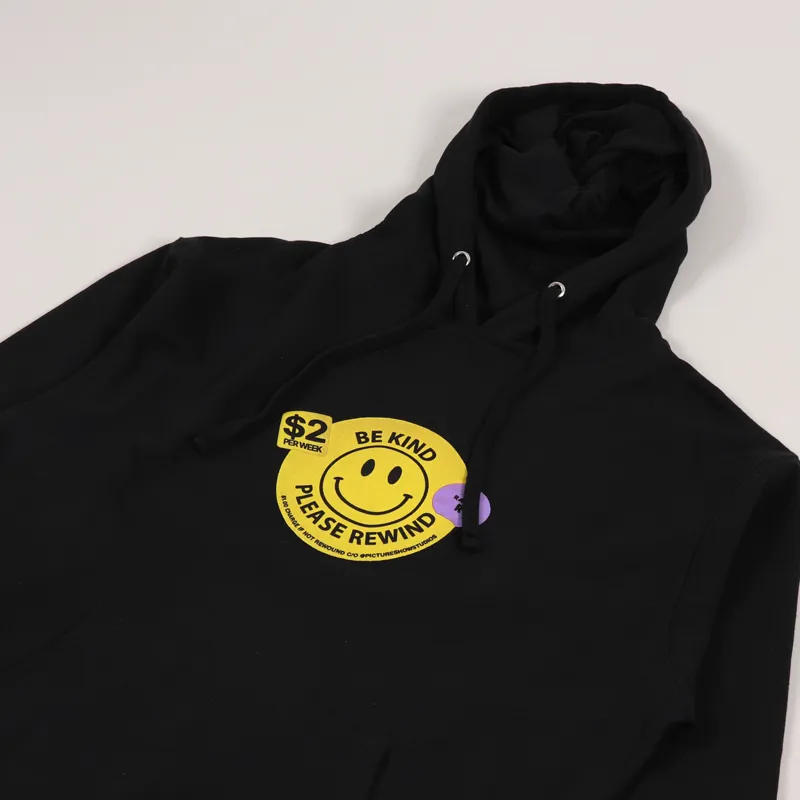 Picture Show Be Kind Hoodie Black-2
