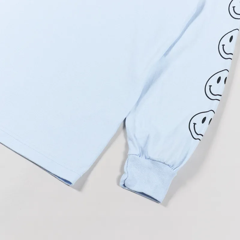 Picture Show Be Kind Long Sleeve T Shirt Powder Blue-6