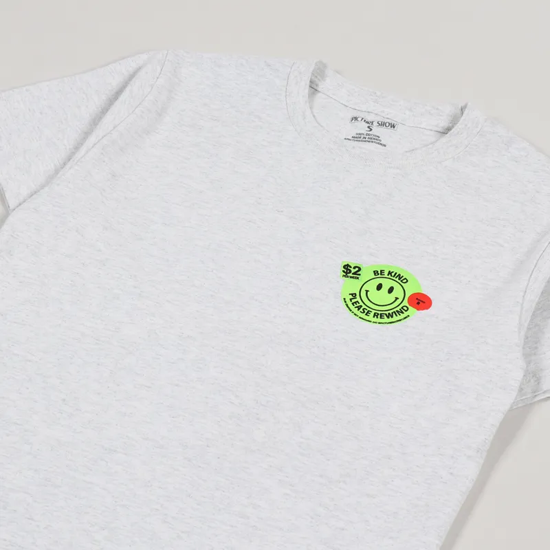 Picture Show Be Kind T Shirt Ash-3