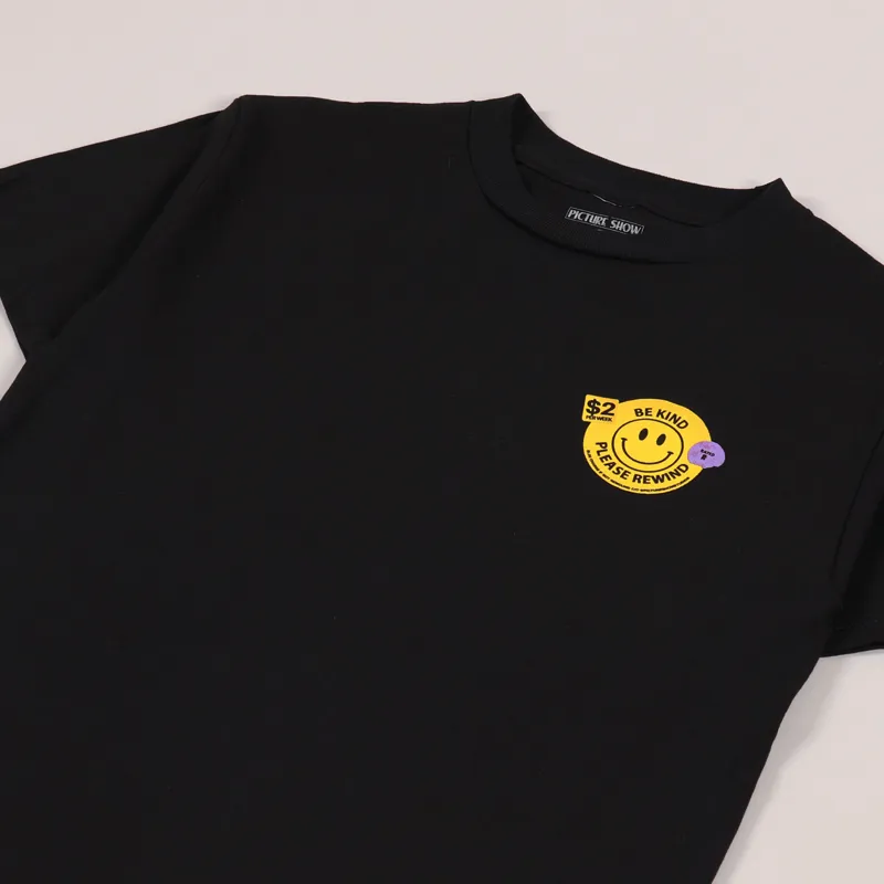 Picture Show Be Kind T Shirt Black-3