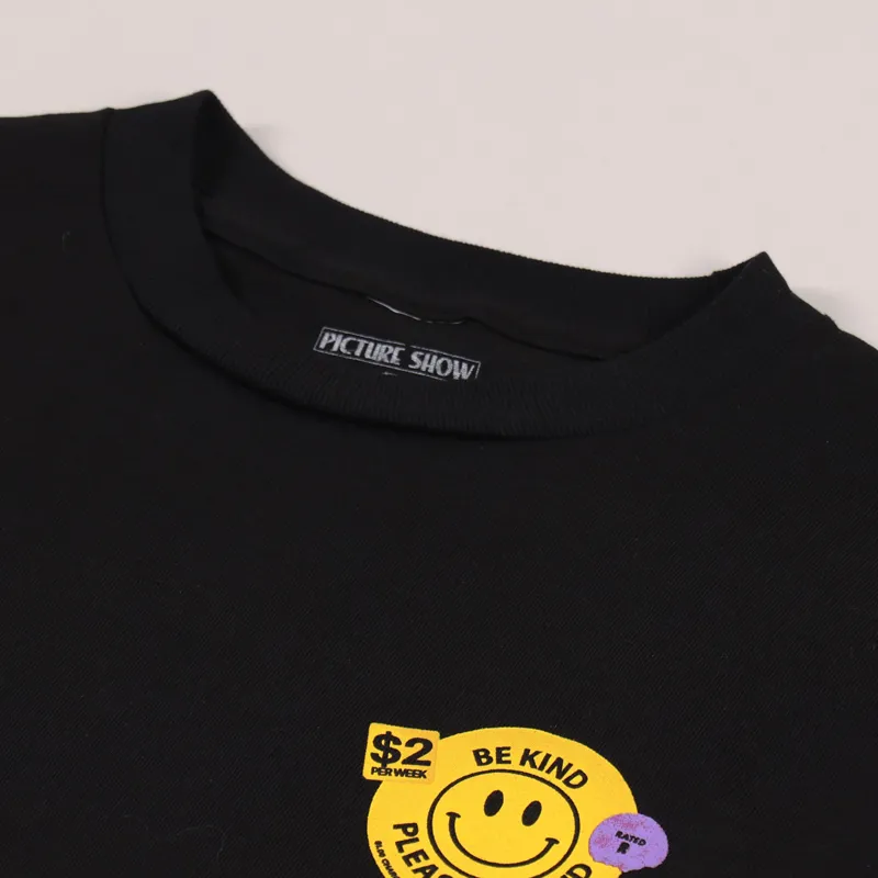 Picture Show Be Kind T Shirt Black-5