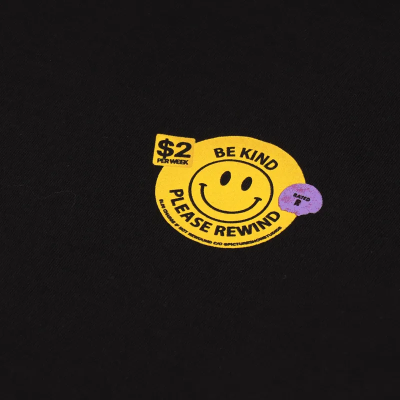 Picture Show Be Kind T Shirt Black-4