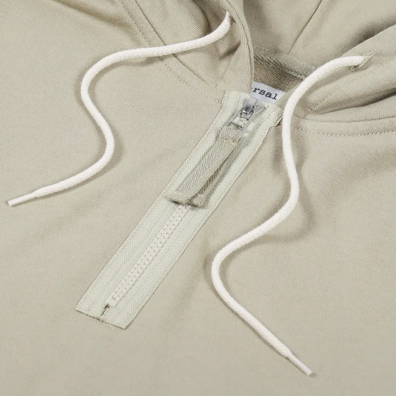Universal Works Beach Hoody Sand Organic Loopback-4