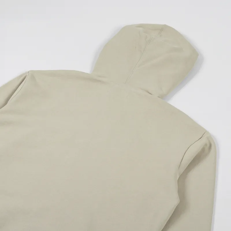 Universal Works Beach Hoody Sand Organic Loopback-5