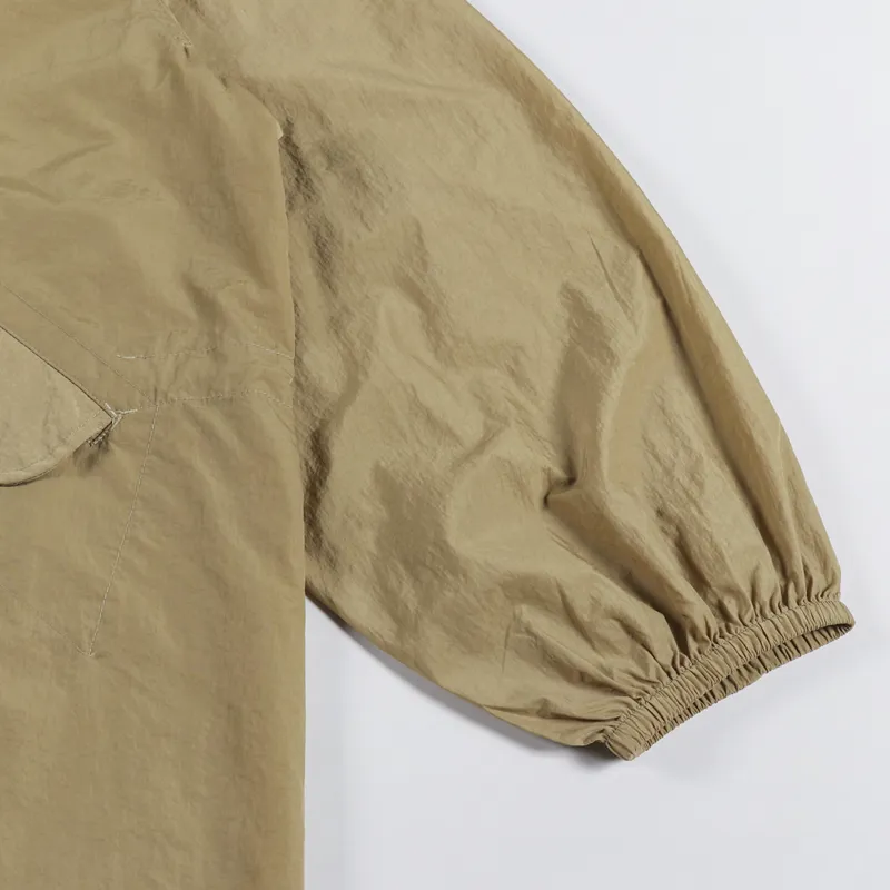 Universal Works Beach Parka Sand Recycled Nylon Tech-7