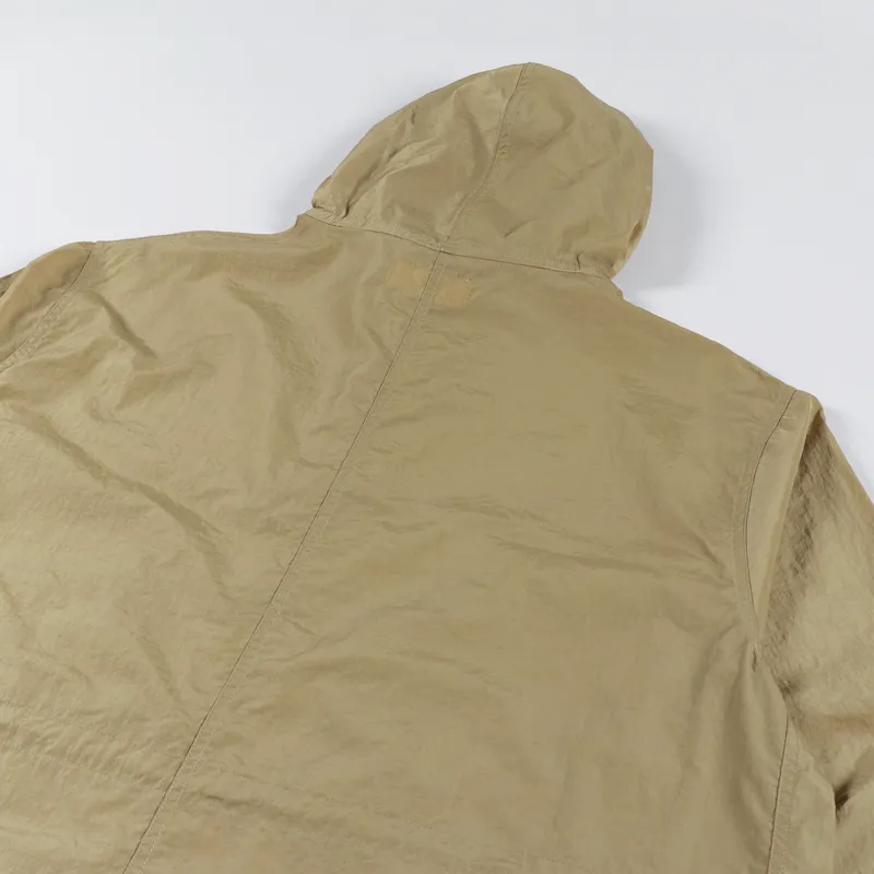 Universal Works Beach Parka Sand Recycled Nylon Tech-4