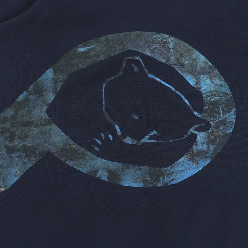 Penfield Bear Camo Fill Hoodie Navy-5