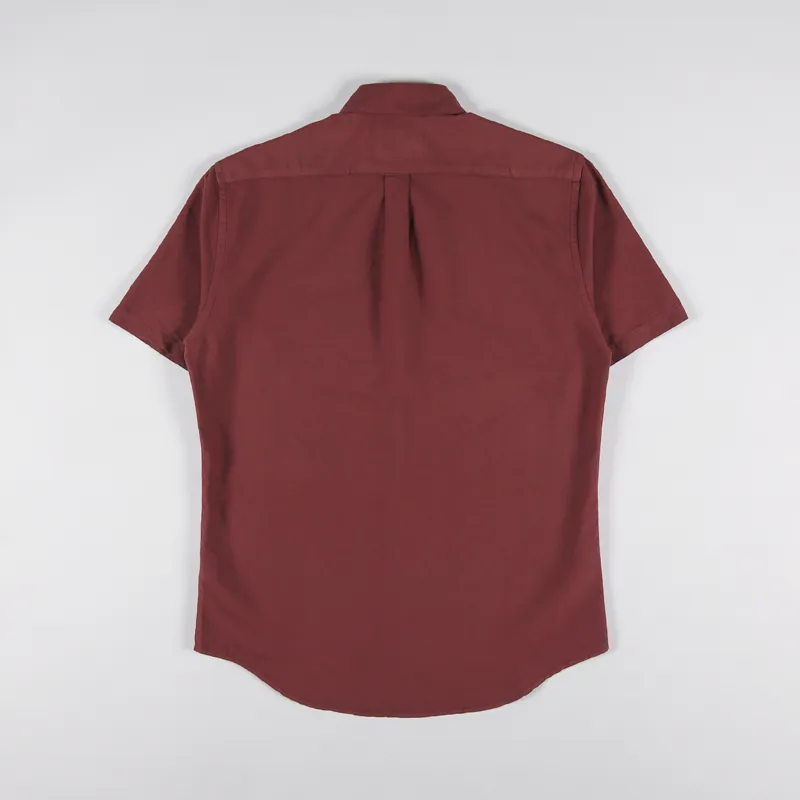 Portuguese Flannel Belavista Shirt Bordeaux-1