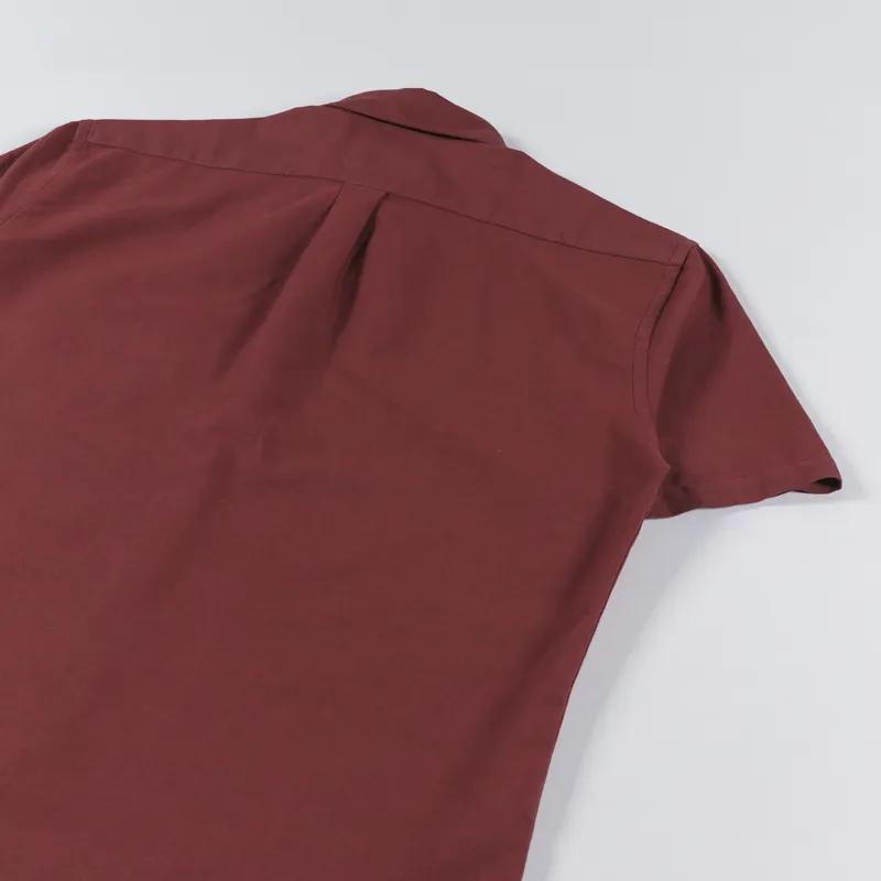 Portuguese Flannel Belavista Shirt Bordeaux-3