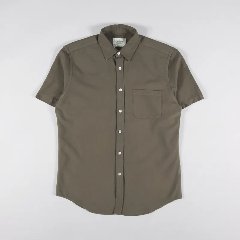 Portuguese Flannel Belavista Shirt Olive
