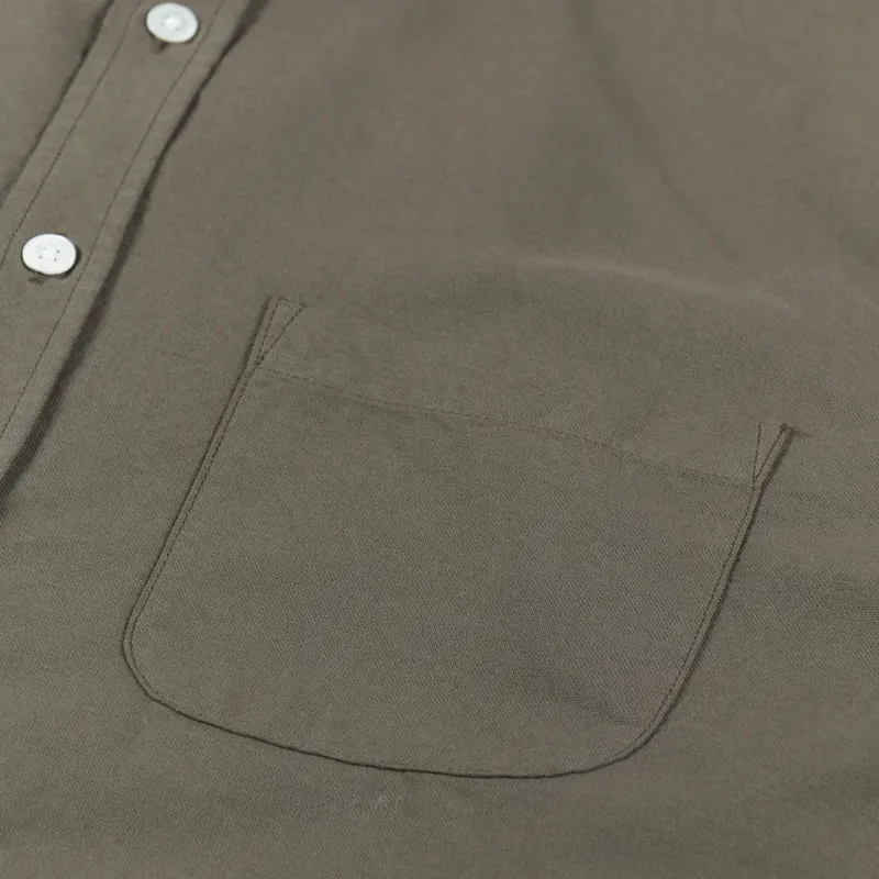 Portuguese Flannel Belavista Shirt Olive-5