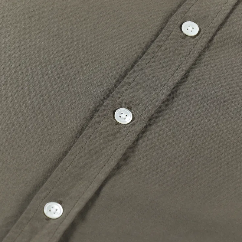 Portuguese Flannel Belavista Shirt Olive-4