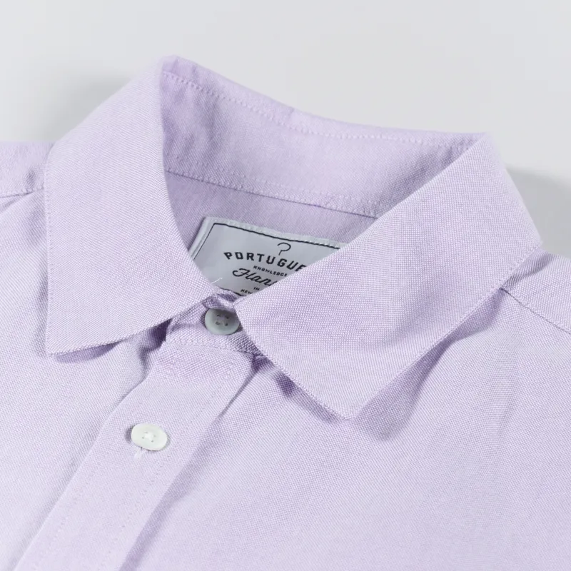 Portuguese Flannel Belavista Shirt Lavender-2