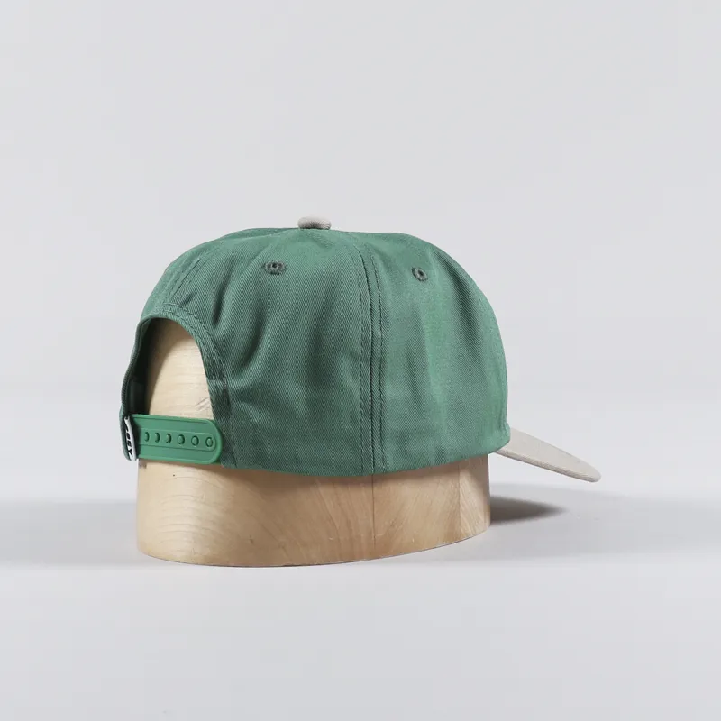 Obey Benny 6 Panel Snapback Cap Leaf Multi-1