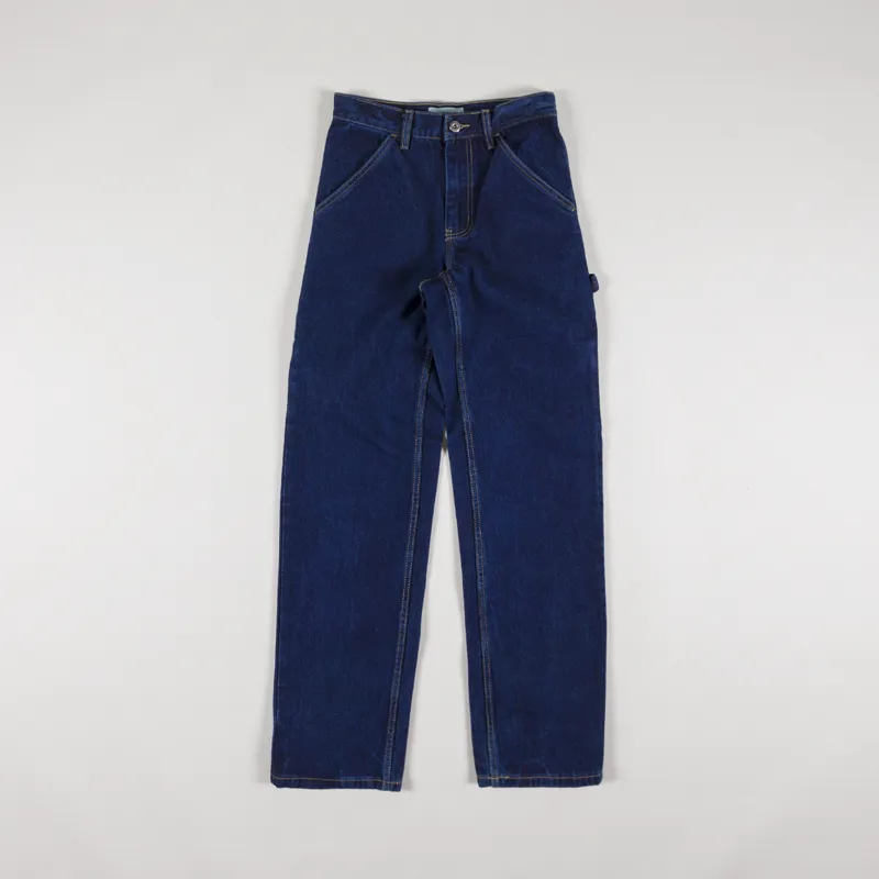 Deus Ex Machina Womens Bernie Pant Dry Indigo-1