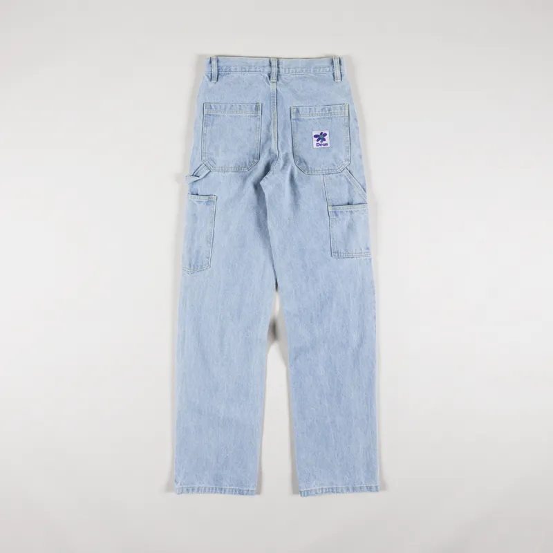 Deus Ex Machina Womens Bernie Pant Light Wash Indigo