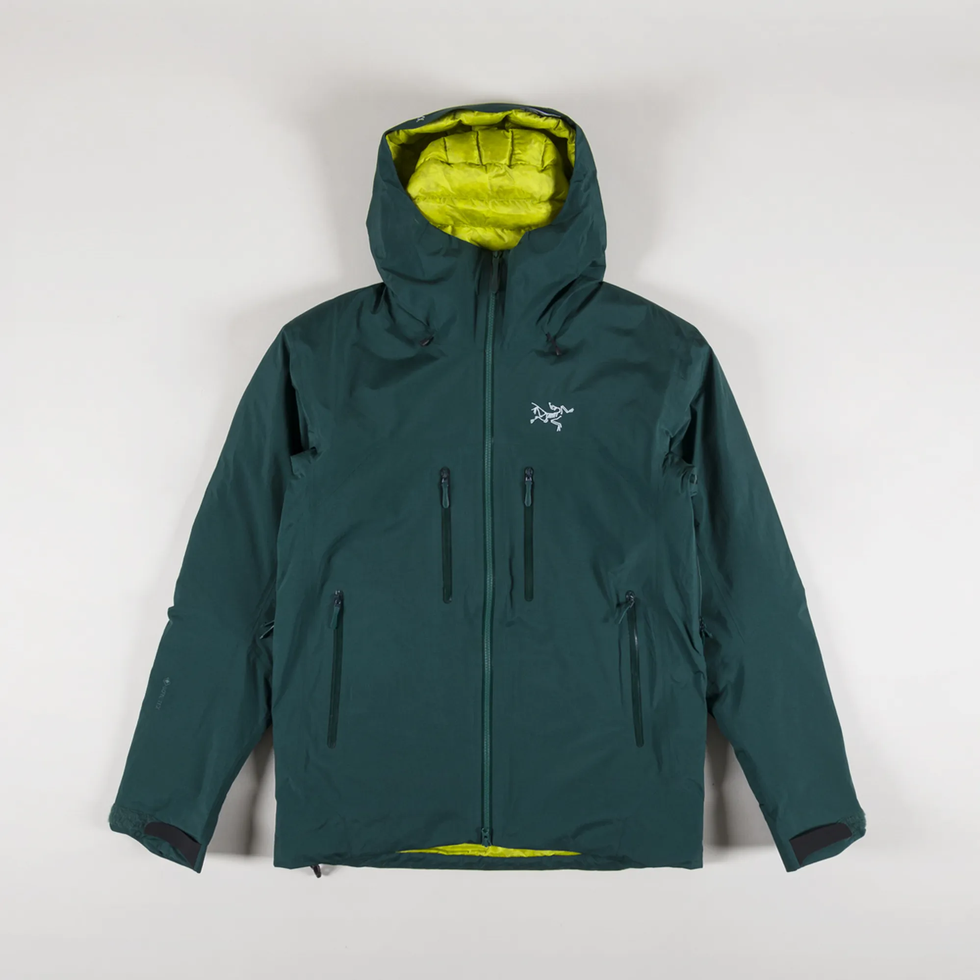 Arc'teryx Mens Beta Down Insulated Goretex Jacket Pytheas Green