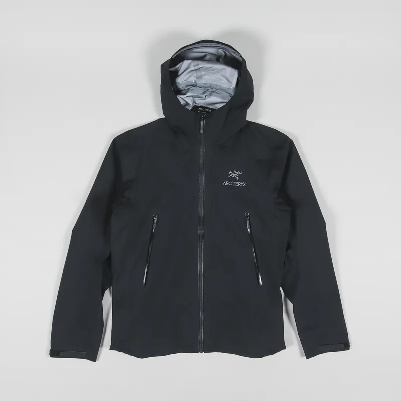 Arcteryx Mens GORE-TEX Beta Waterproof Shell Jacket Black