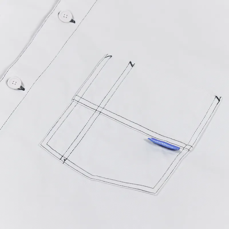 Polar Skate Co. Big Boy Shirt Washed White-8