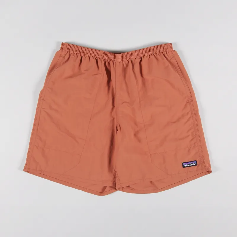 Patagonia Mens Baggies Longs 7 Inch Swim Shorts Orange Coral