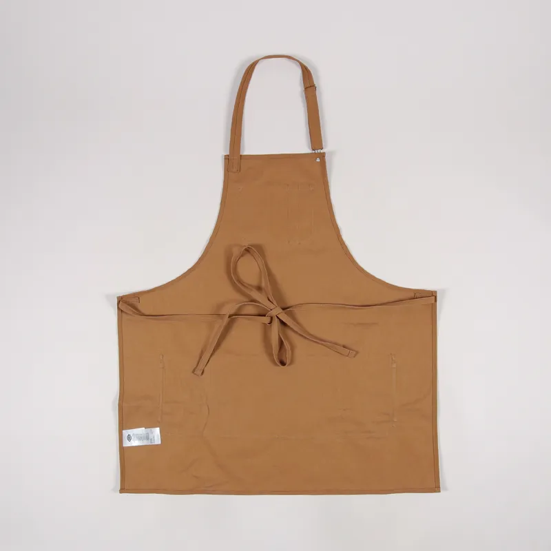 トップス papier apron brown Dickies Lifestyle Mens Workwear Canvas Bib Apron Brown Duck