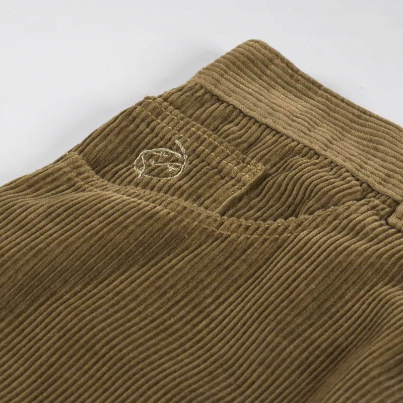 Polar Skate Co. Big Boy Cord Shorts Brass-2