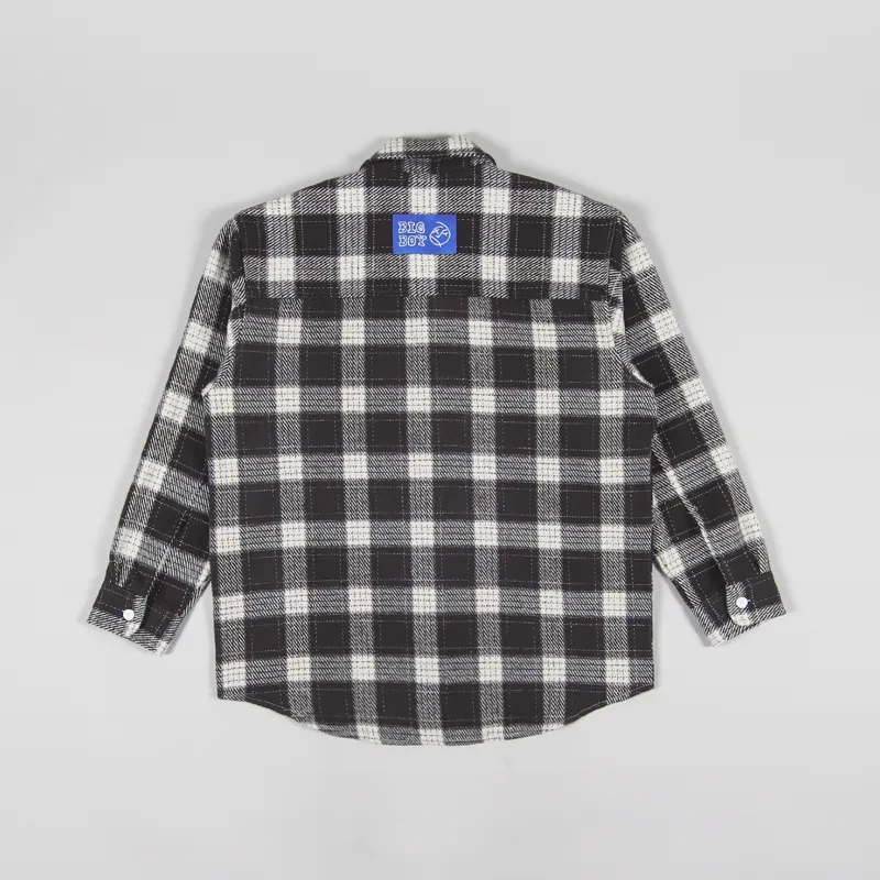 POLAR SKATE CO. BIG BOY フランネルシャツ ブラウン POLAR SKATE CO. FLANNEL SHIRT BROWN【 ポーラー スケート