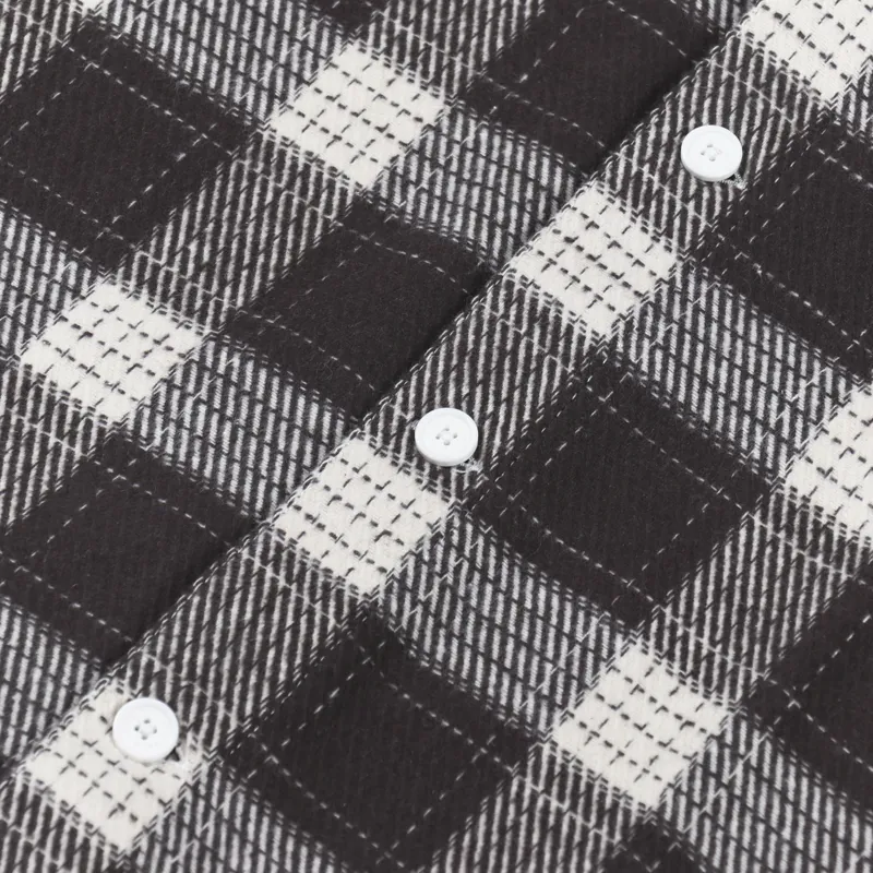 Polar Skate Co. Big Boy Flannel Shirt Brown-3