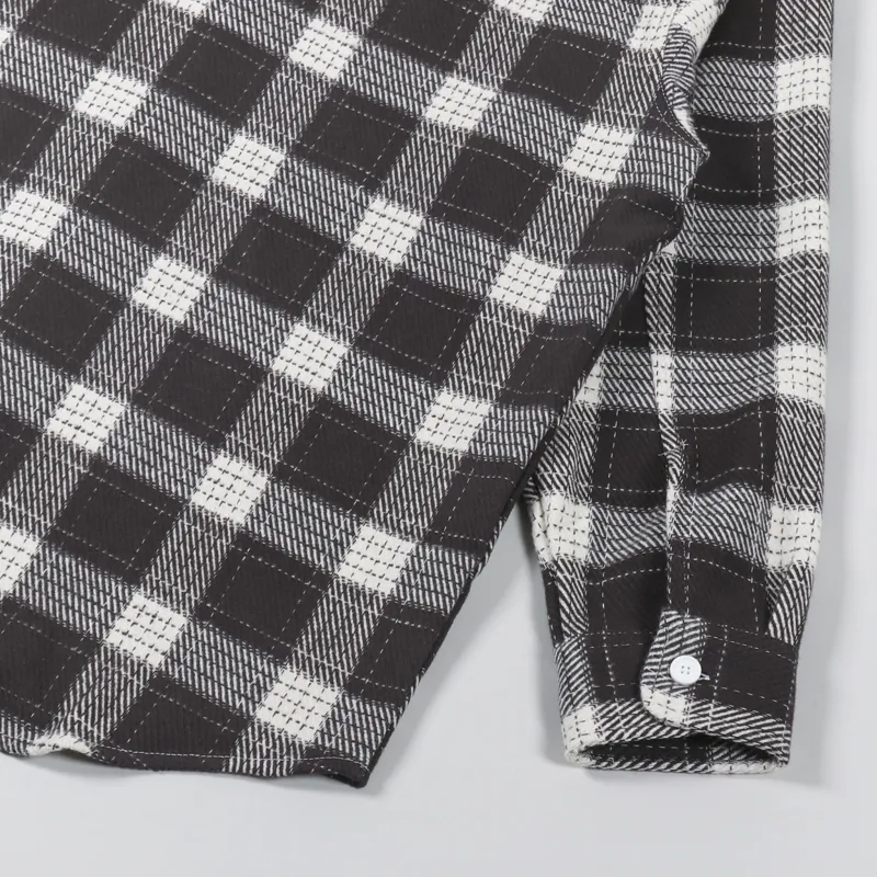 Polar Skate Co. Big Boy Flannel Shirt Brown-8