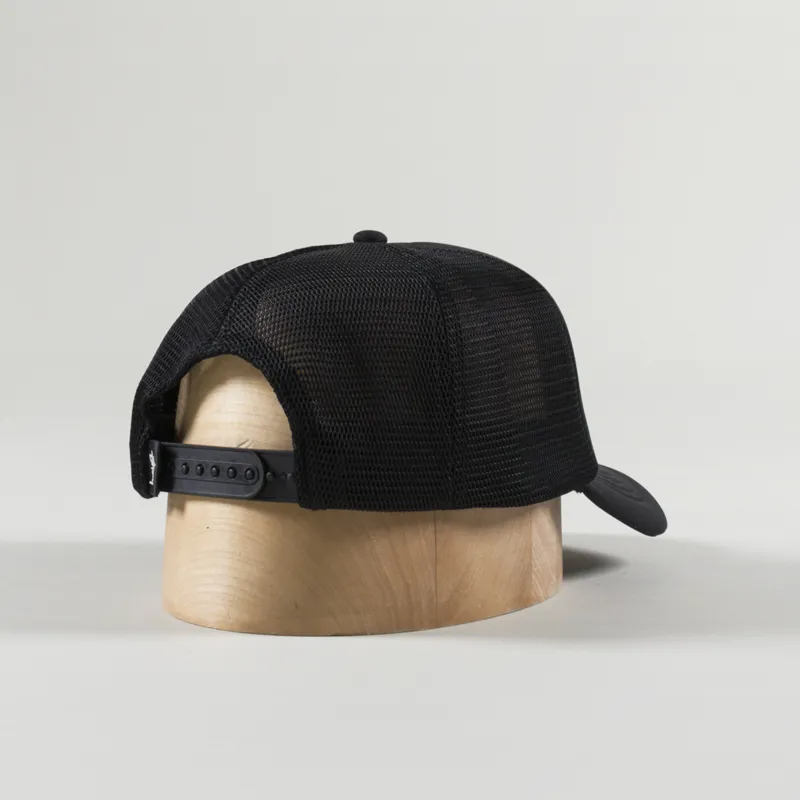 Stussy Big Basic Trucker Cap Black-1