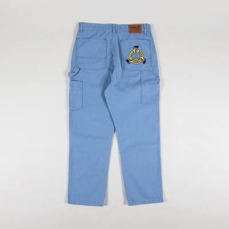 Deus Ex Machina Big Fella Canvas Pant Blue Heaven