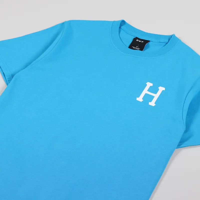 Huf Essentials Classic H T Shirt Turquoise-3