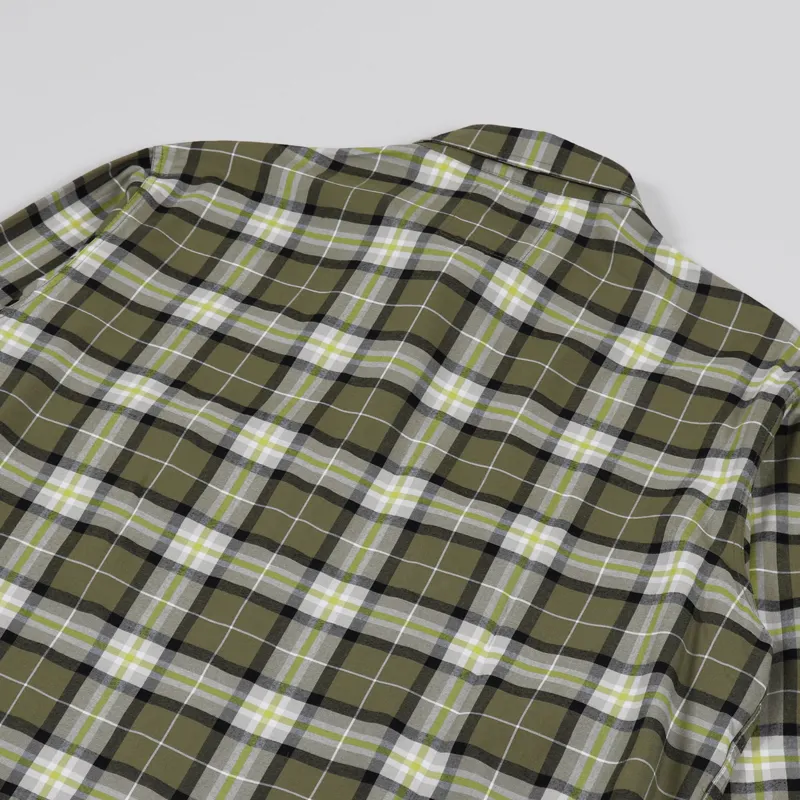 Edwin Long Sleeve Big Shirt Martini Olive-3