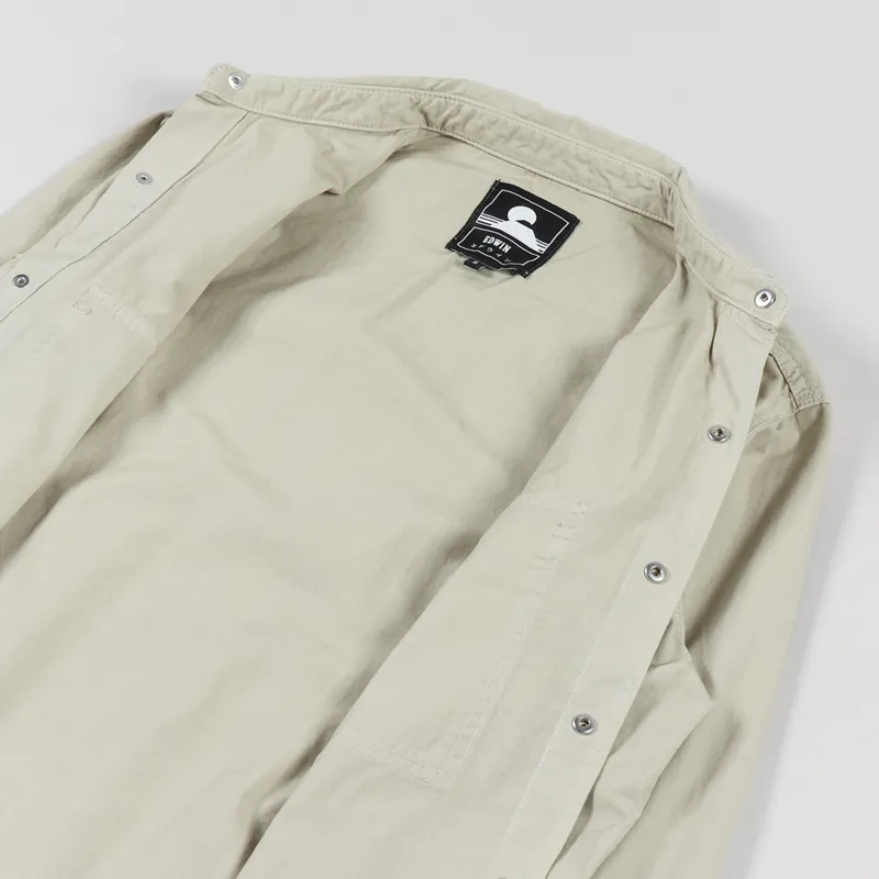 Edwin Big Shirt Pelican-4