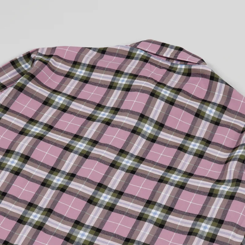 Edwin Long Sleeve Big Shirt Pink-3