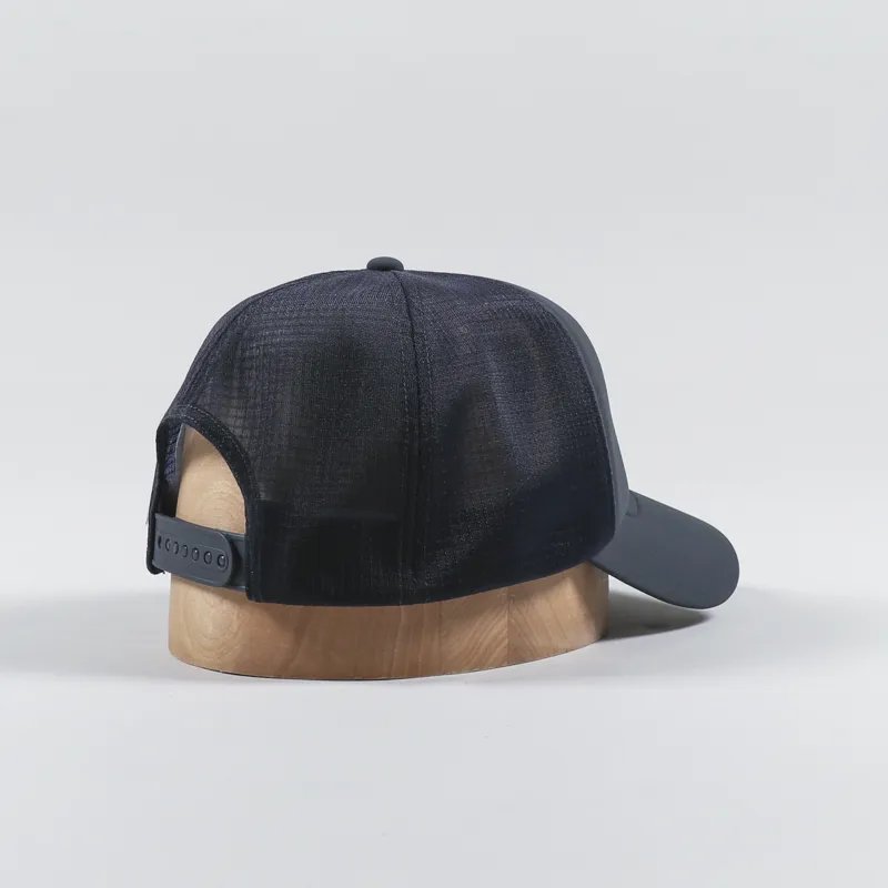 Arc'teryx Bird Curved Brim Trucker Hat Black Sapphire-1