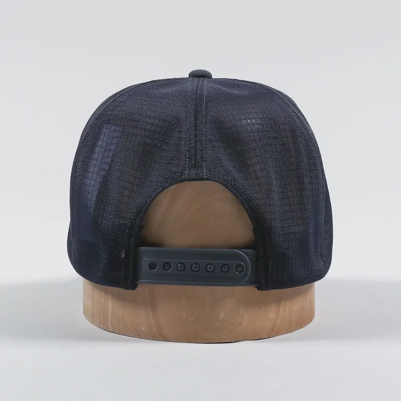 Arc'teryx Bird Curved Brim Trucker Hat Black Sapphire-3