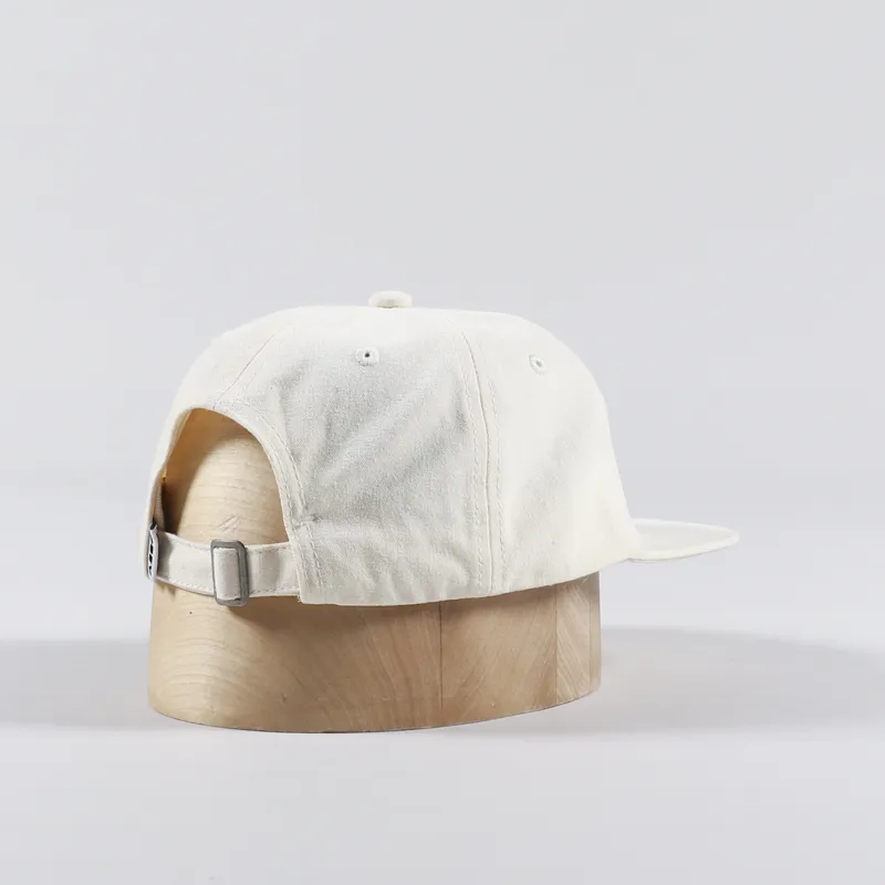 Obey Birder 6 Panel Strapback Cap Unbleached-1