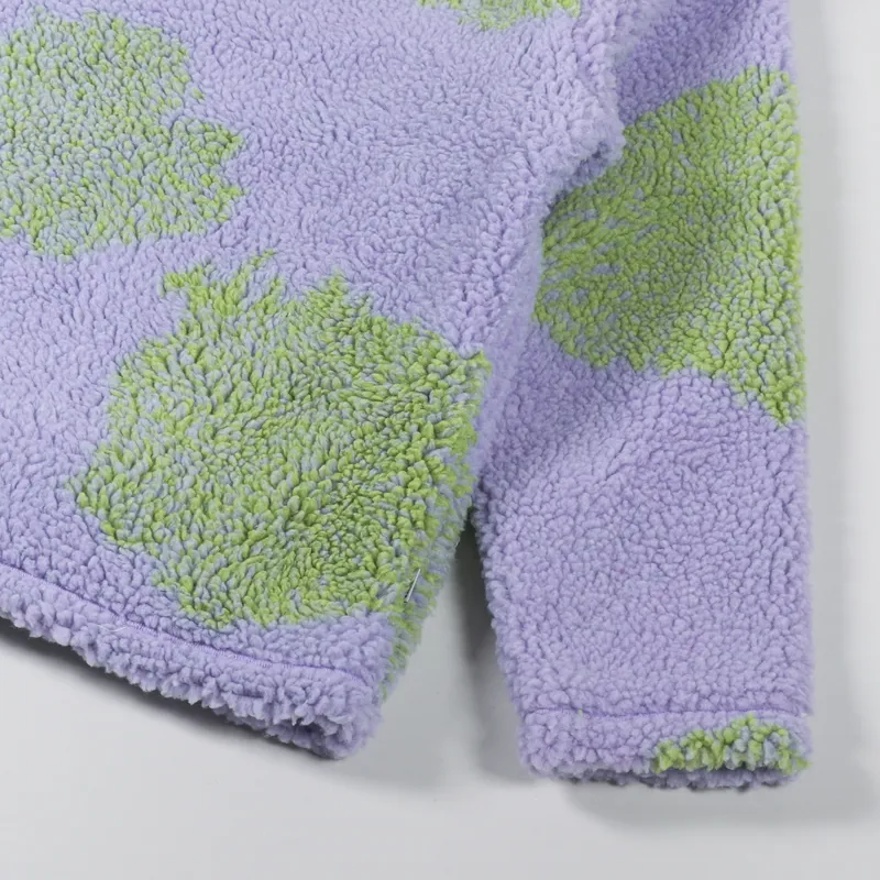 Obey Bistro Sherpa Jacket Digital Violet Multi-7