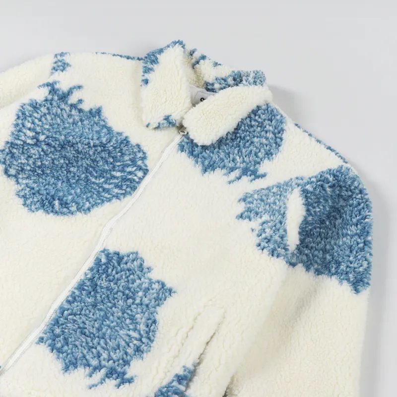 Obey Bistro Sherpa Jacket Natural Multi-3