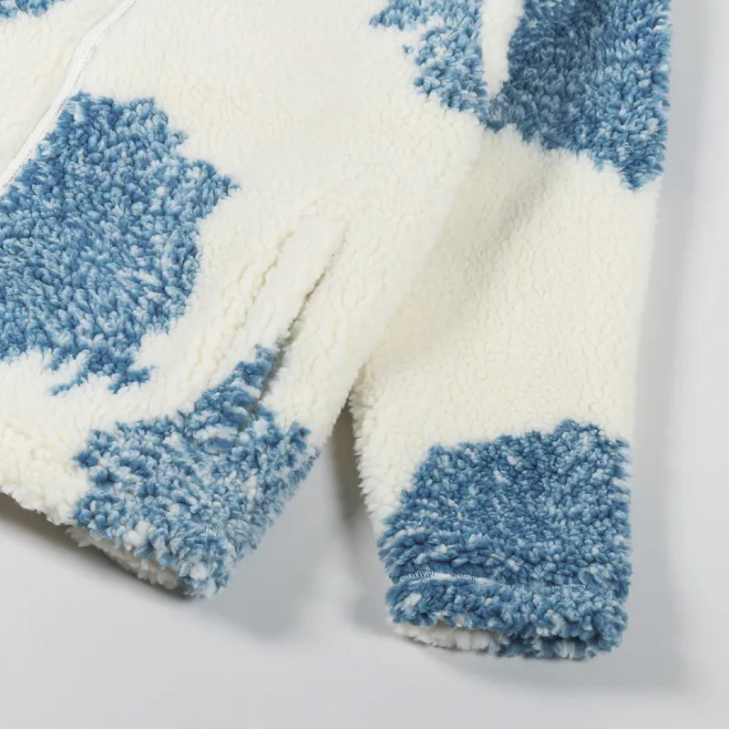 Obey Bistro Sherpa Jacket Natural Multi-7