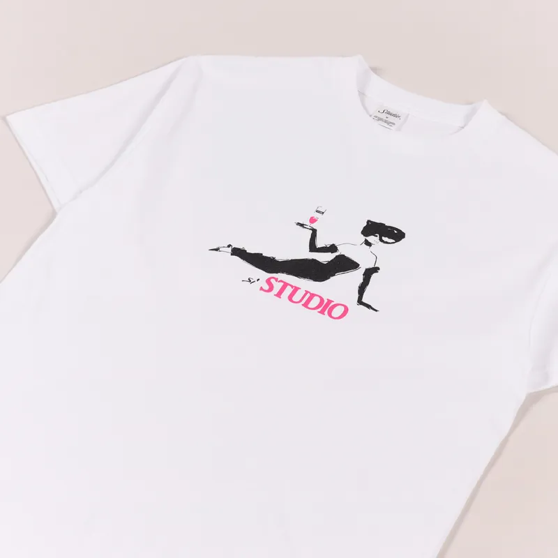Studio Skateboards Bitter Sweet T Shirt White-2