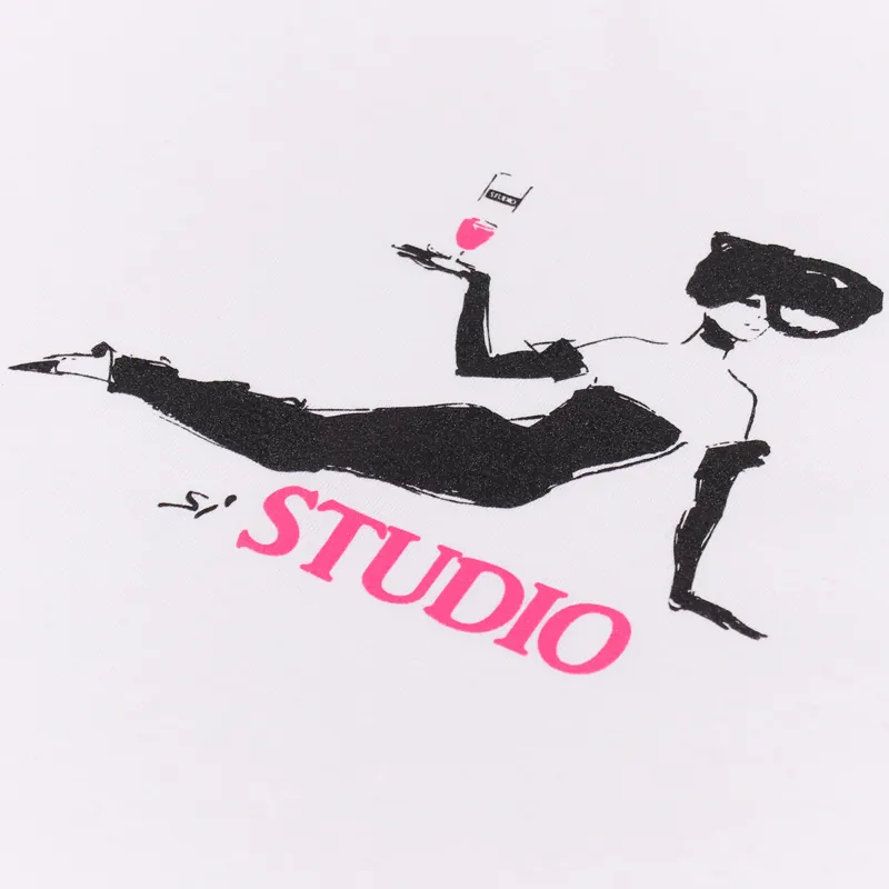 Studio Skateboards Bitter Sweet T Shirt White-1