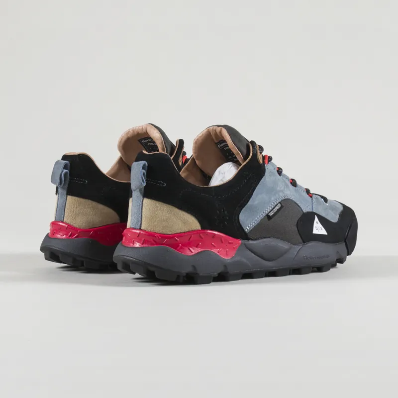 Flower Mountain Back Country Shoes Navy Black-3