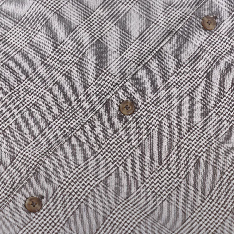 Dickies Bakerhill Shirt Dark Brown-4