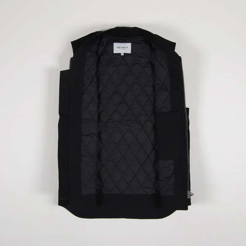 Carhartt WIP Vest Black Dearborn Canvas-1