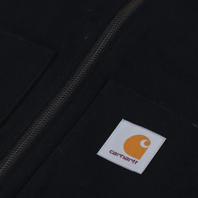 Carhartt WIP Vest Black Dearborn Canvas-6