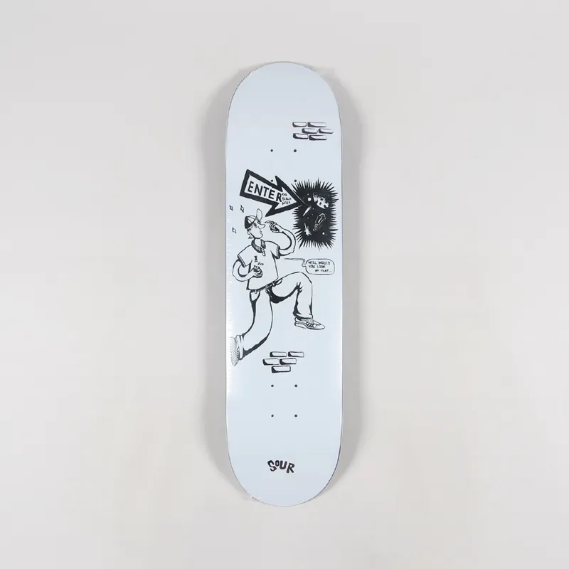 Sour Solution Skateboards Black Hole Enter Deck 8.18 Inch
