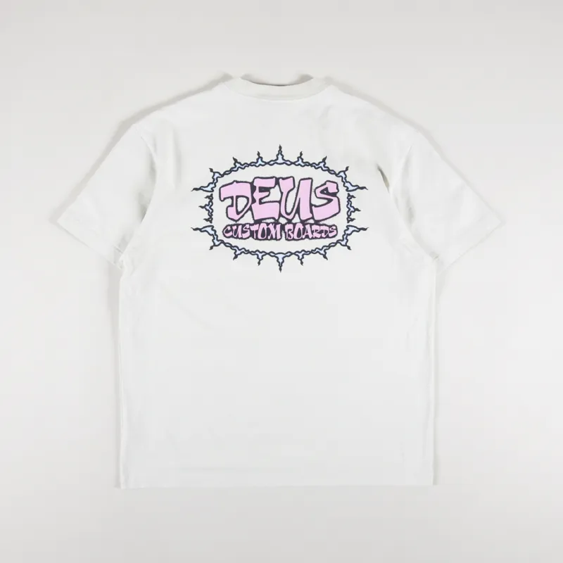 Deus Ex Machina Blackhole T Shirt Dirty White